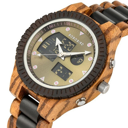 Men's Wooden Watch, Men's Watch, Christmas Gift Watch