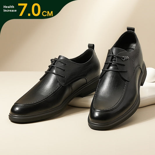 Increased By Fashion British Soft Leather Shoes Business Formal Wear Men