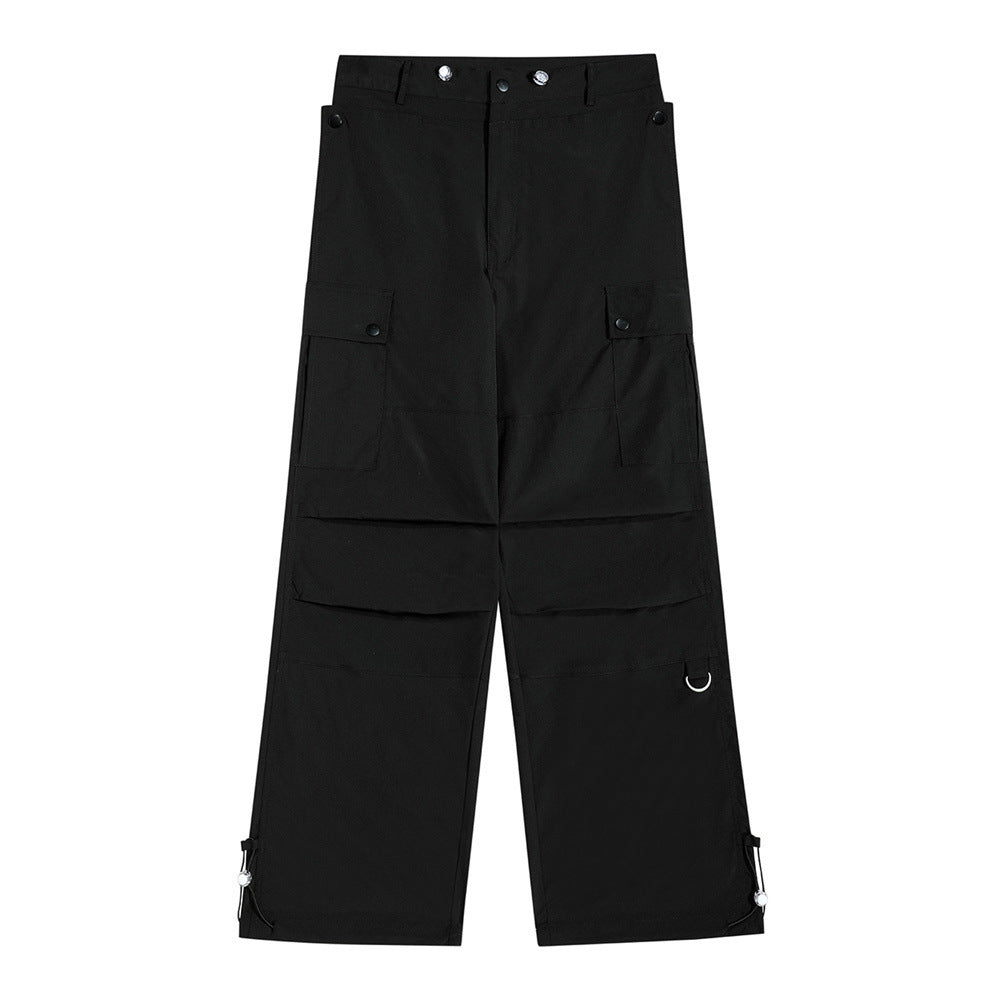 Loose Street Workwear Trousers For Men