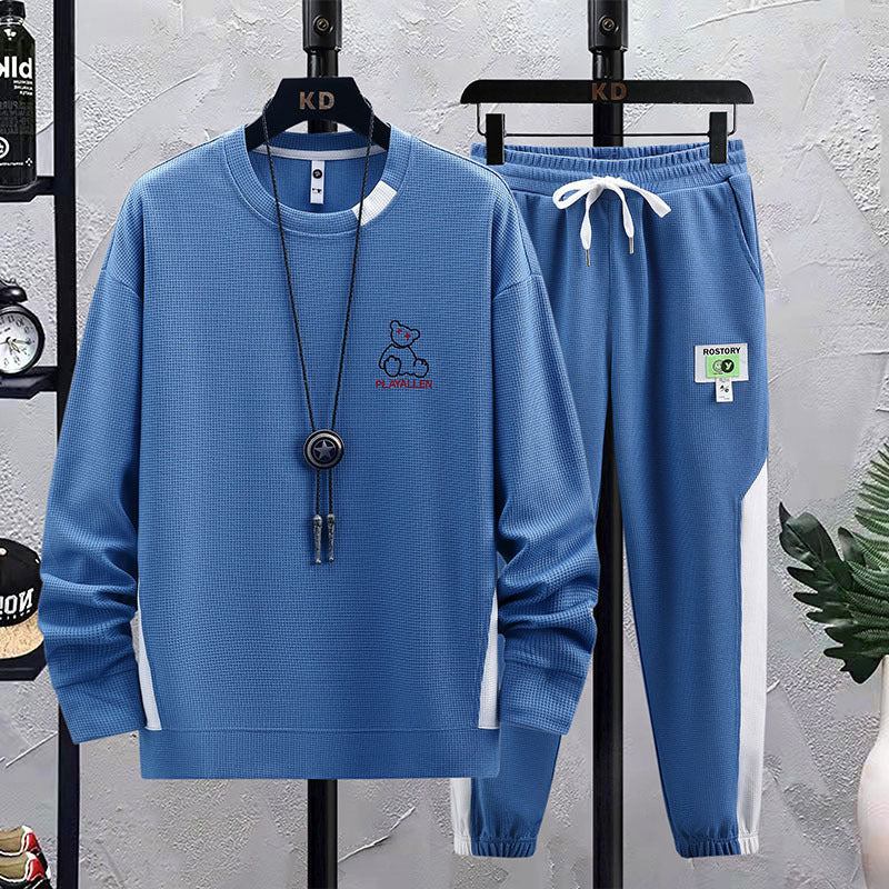 Sports Suit For Men Round Neck