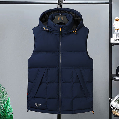 Fashion Personality Detachable Down Jacket Men